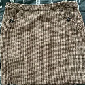 Banana Republic brown skirt
